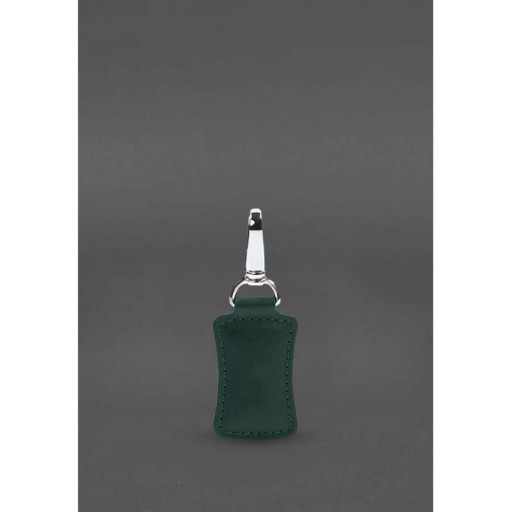 Шкіряний брелок Premium зелений