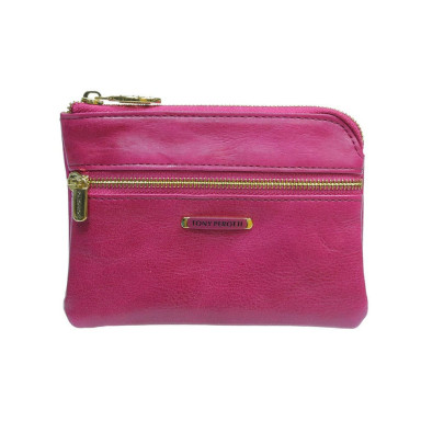 Leather wallet Topkapi 3461 geranio crimson