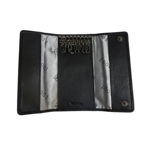 Ключниця шкіряна Cortina 5022 чорний