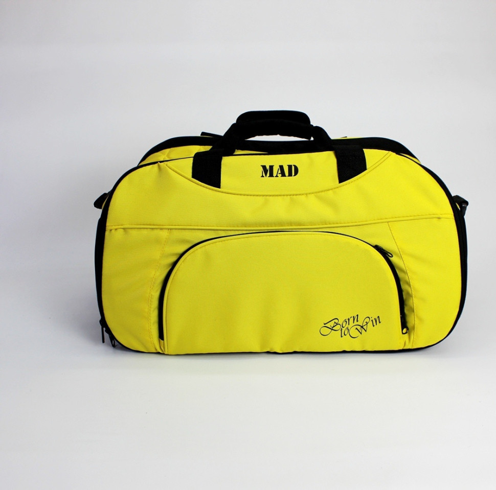Жіноча спортивна сумка BLAZE жовта від MAD | born to win™
