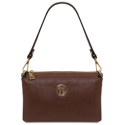 Мякий жіночий шкіряний клатч Sia Tuscany TL142479