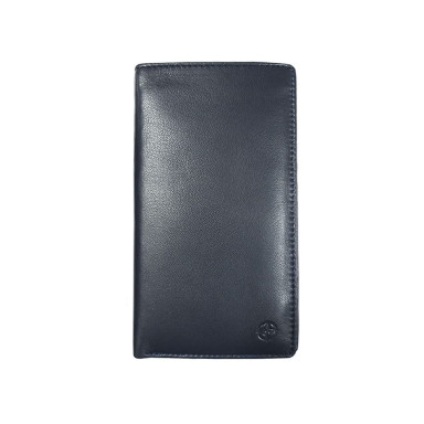 Leather wallet Cortina 5024 navy blue