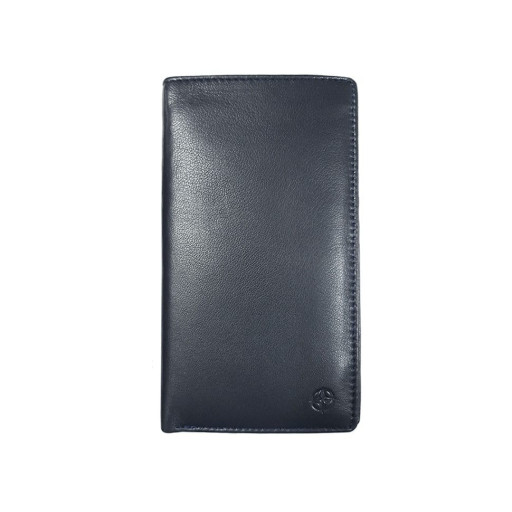 Шкіряне портмоне Cortina 5024 navy синій