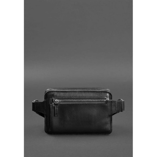 Шкіряна сумка Dropbag Minі чорна