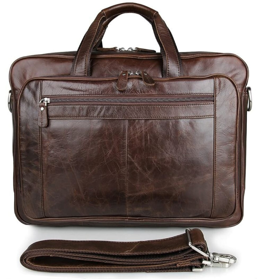 Сумка чоловіча Vintage 14371 для ноутбука 17 дюймів
