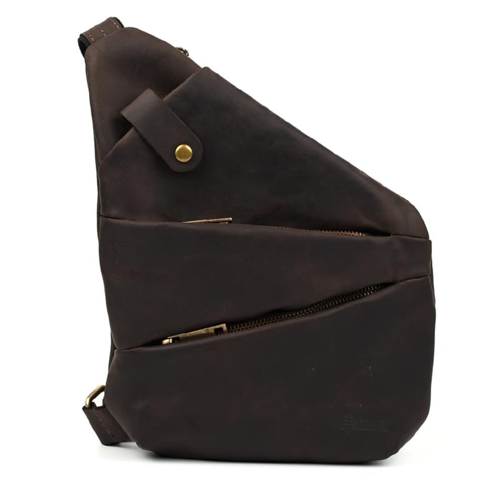 Чоловіча сумка слінг через плече для лівші TARWA RC-6405-4lx