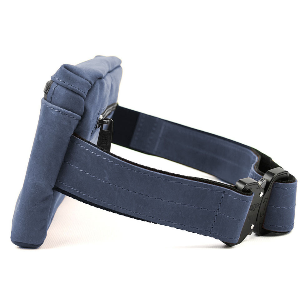 Mens waist bag (over the shoulder) small TARWA Blue (RК-1818-3md)
