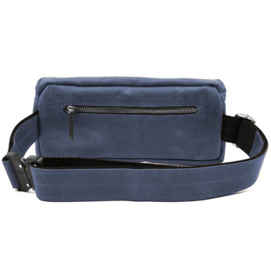 Mens waist bag (over the shoulder) small TARWA Blue (RК-1818-3md)