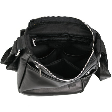 Mens A4 genuine leather shoulder bag GA-1504-3md TARWA