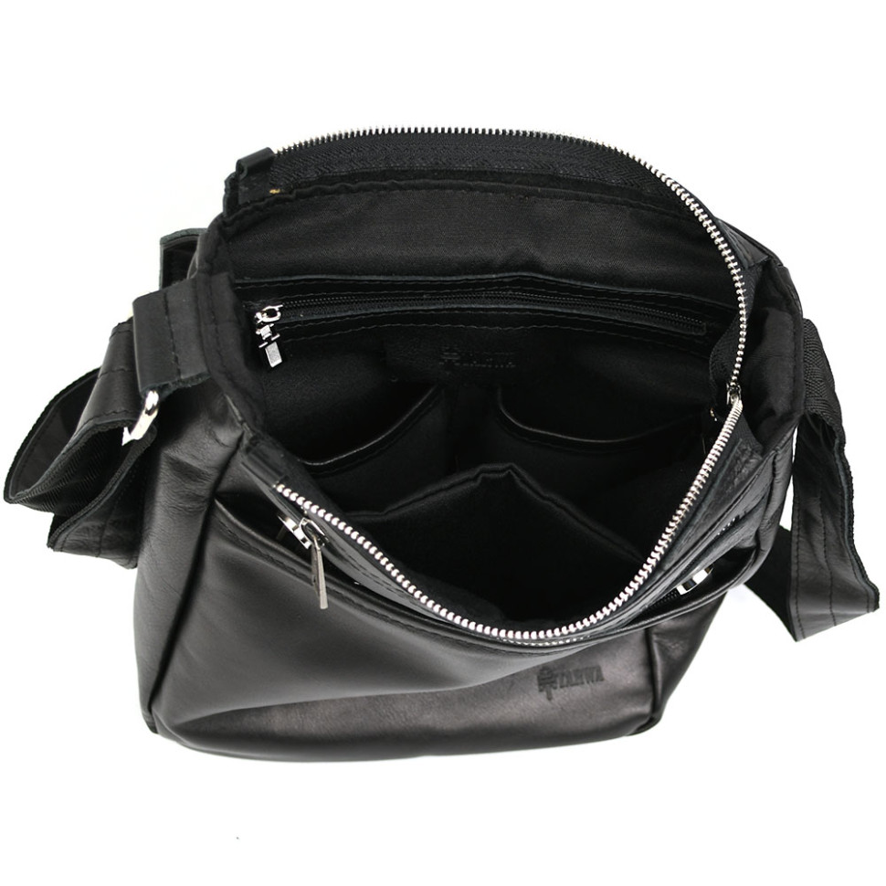 Mens A4 genuine leather shoulder bag GA-1504-3md TARWA