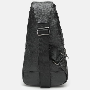 Men's leather backpack Keizer K16802-black