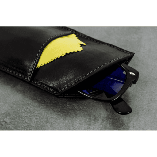 Шкіряний чохол для окулярів - One Hundred Years of Solitude - Чорний колір - Time Resistance 5200501