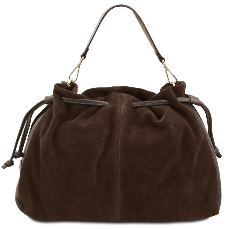Allure Soft suede leather shopping bag