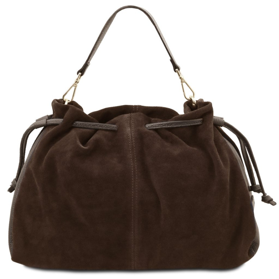 Allure Soft suede leather shopping bag
