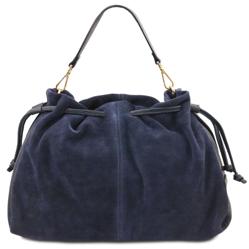 Allure Soft suede leather shopping bag