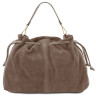 Allure Soft suede leather shopping bag