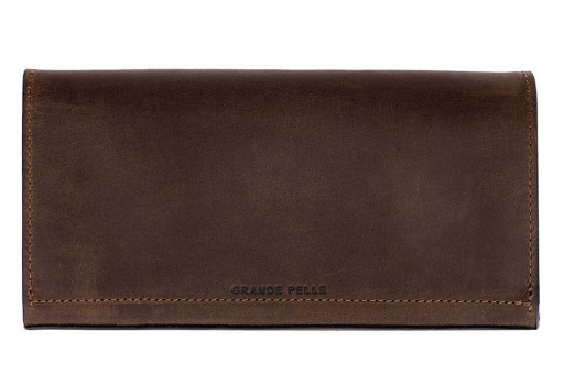Портмоне Festa, шоколад Grande Pelle 513120