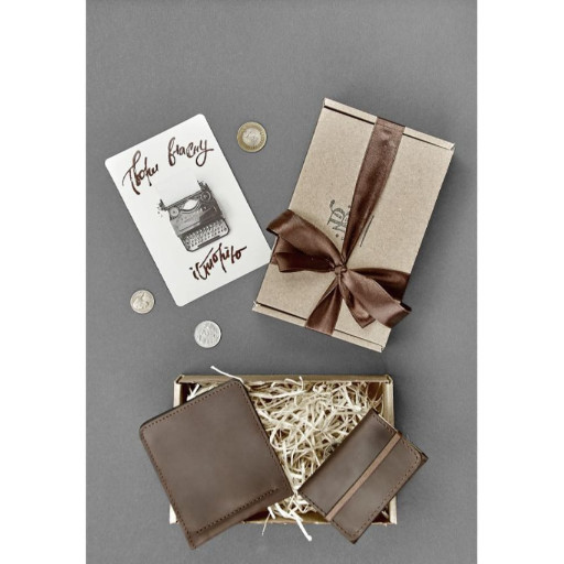 Чоловік подарунковий набір шкіряних аксесуарів Лас-Вегас