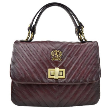 Pratesi BCH310/V - Pian di Melosa B310X Lady Bag in cow leather Pian di Melosa B310X Chianti