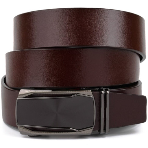 Шкіряний ремінь унісекс Vintage 20724 Білий