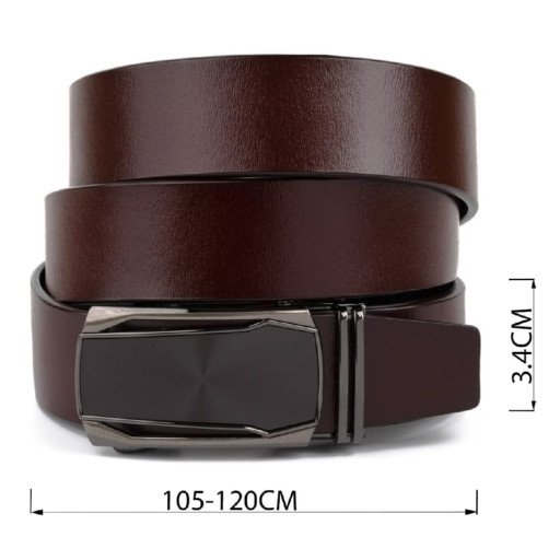 Шкіряний ремінь унісекс Vintage 20724 Білий