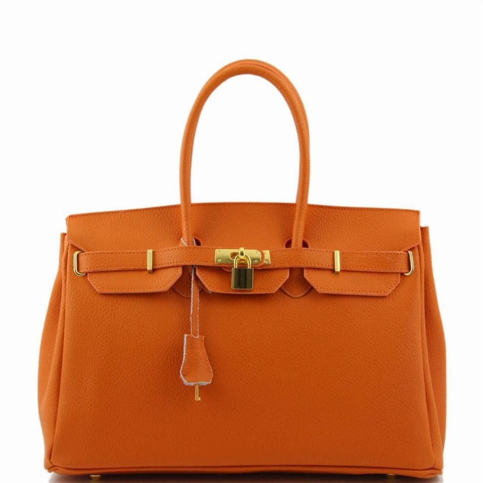 TL Bag Шкіряна сумочка із золотистою фурнітурою Tuscany TL141174