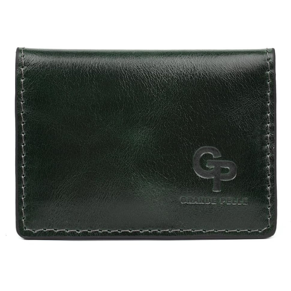 Cover for ID passport car documents rights green Grande Pelle 211391