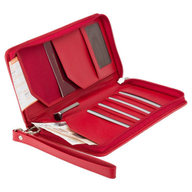 Travel wallet Visconti 1157 (Red)