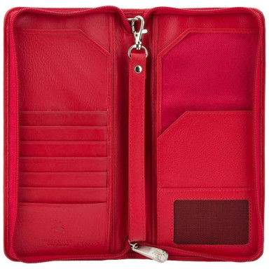 Travel wallet Visconti 1157 (Red)