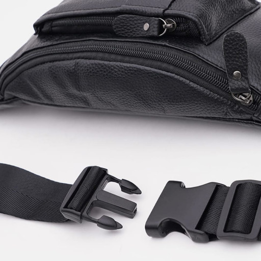 Чоловіча шкіряна сумка Keizer K10023bl-black