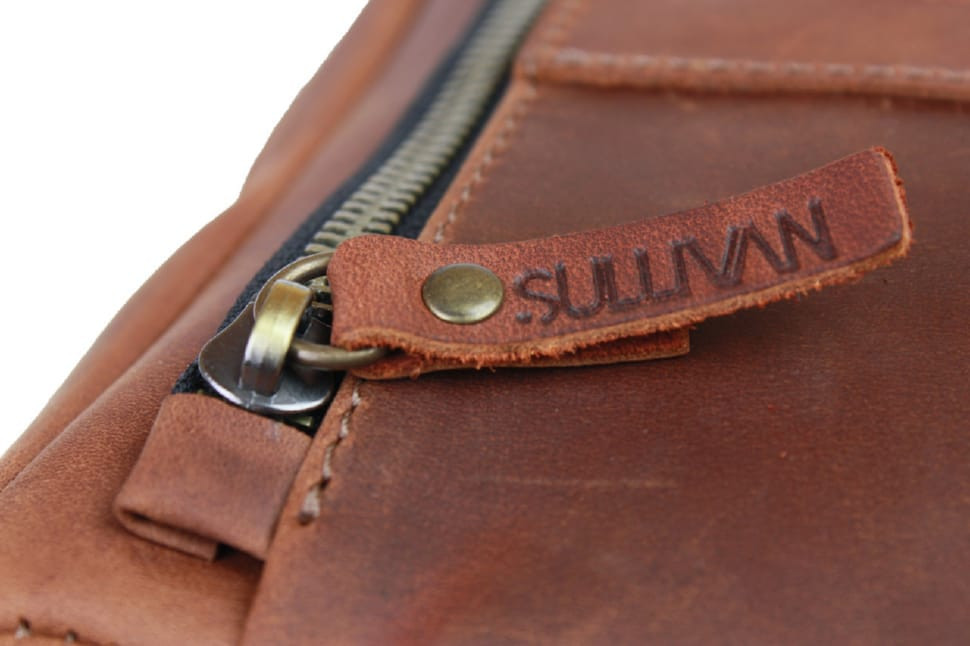 Men's leather shoulder bag SULLIVAN 354148(27) light brown