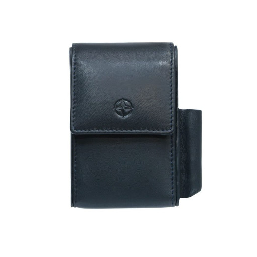 Футляр для сигарет шкіряний Cortina 5082 синій