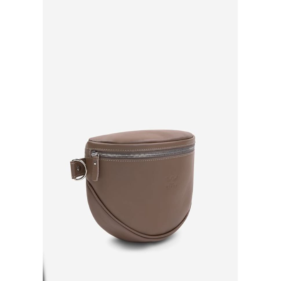 Шкіряна сумка поясна-кроссбоді Vacation темно-бежевий