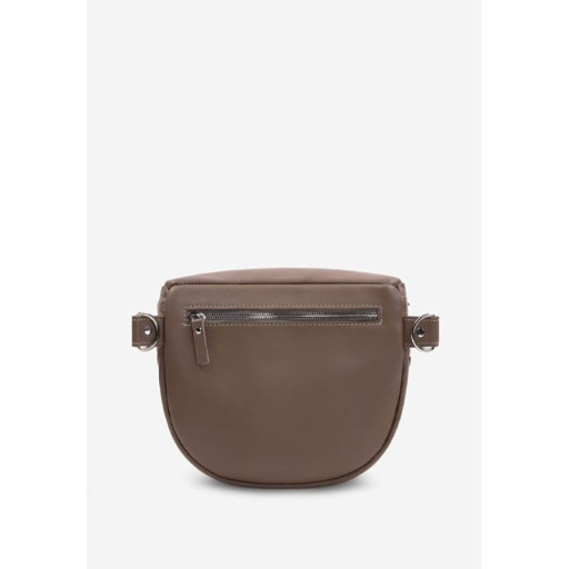 Шкіряна сумка поясна-кроссбоді Vacation темно-бежевий