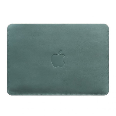 Чехол из натуральной кожи для MacBook 13 дюйм Бирюзовый