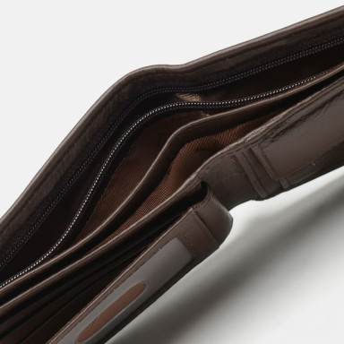 Men's leather wallet V1T120D-H46-BE-puce