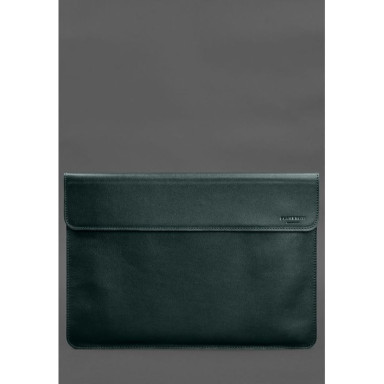 Leather Magnetic Sleeve Case for MacBook Pro 15 (2023) Green