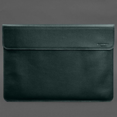 Leather Magnetic Sleeve Case for MacBook Pro 15 (2023) Green
