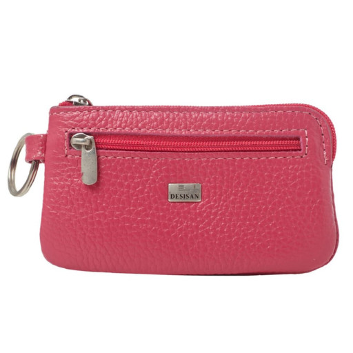 Ключниця шкіра Desisan 206-369 рожева