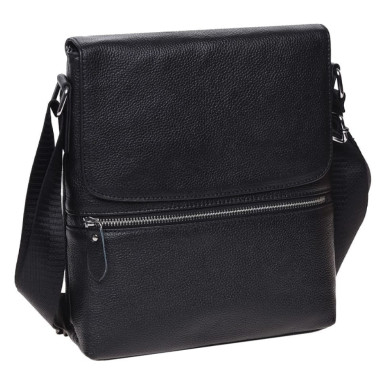 Men's leather bag Keizer K187015-black