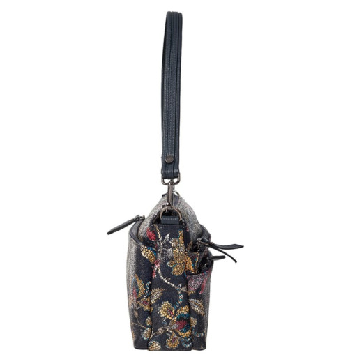 Сумка жіноча шкіряна Desisan 7301-415 хохлома