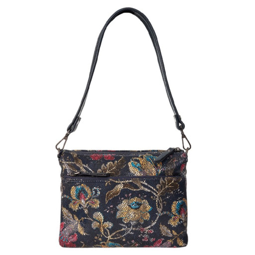 Сумка жіноча шкіряна Desisan 7301-415 хохлома