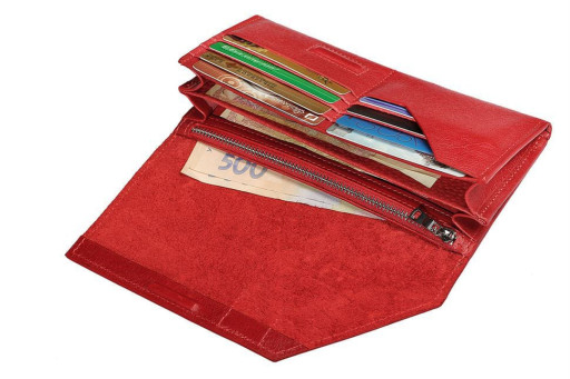 Портмоне Festa, глянець, червоний GP 513660