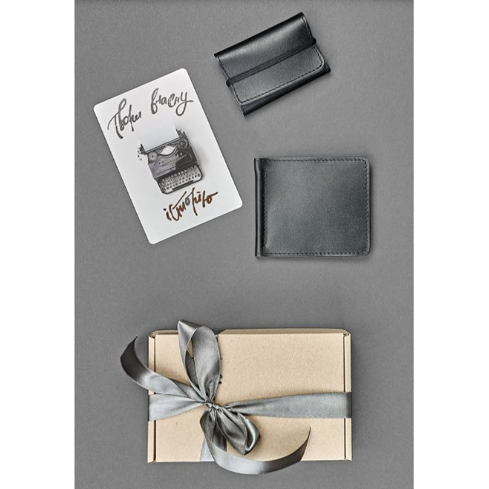 Чоловік подарунковий набір шкіряних аксесуарів Сан-Франциско