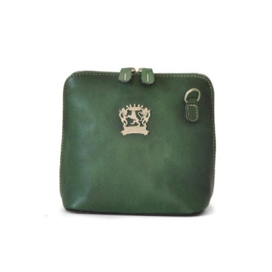 Pratesi BEM467 - Cross Body Bag Volterra Bruce in cow leather Bruce Emerald