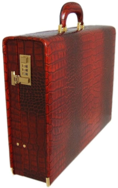Pratesi KCO317/10D - Machiavelli Big King Attach Case 48H in cow leather King Cognac