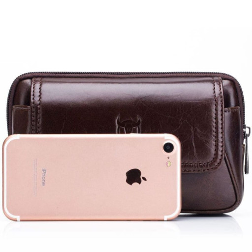 Напоясний чохол Bull, для смартфона, з натуральної шкіри