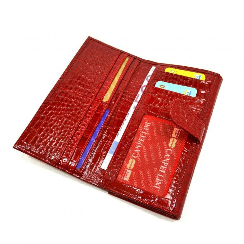 Жіноче портмоне з натуральної шкіри CANPEL 157-142