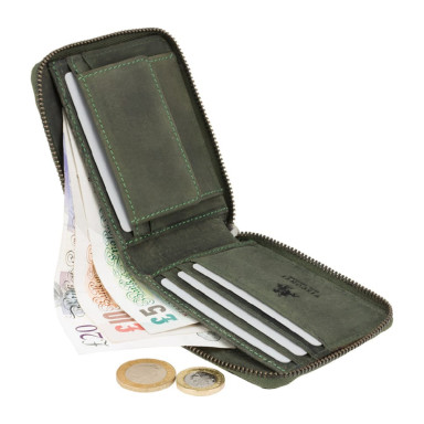 Гаманець чоловічий Visconti 702 Bullet (Oil Green)