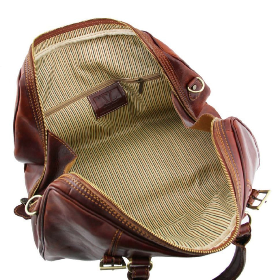 Набір дорожніх шкіряних сумок Tuscany Leather Berlin TL14175